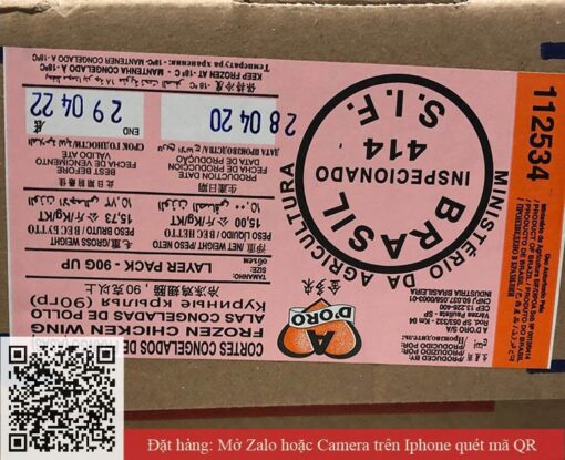 cánh gà xếp lớp adoro 02