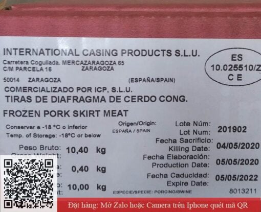 chẳng dừng nạc dây heo icp nhập khẩu Tây Ban Nha 02