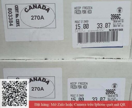 khoanh bắp giò heo olymel nhập khẩu canada 02