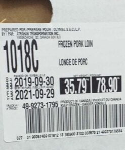 cốt lết heo đông lạnh olymel nhập khẩu canada 06