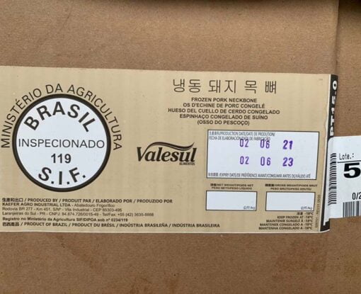 xương sống lưng heo đông lạnh valesul nhập khẩu brazil 05