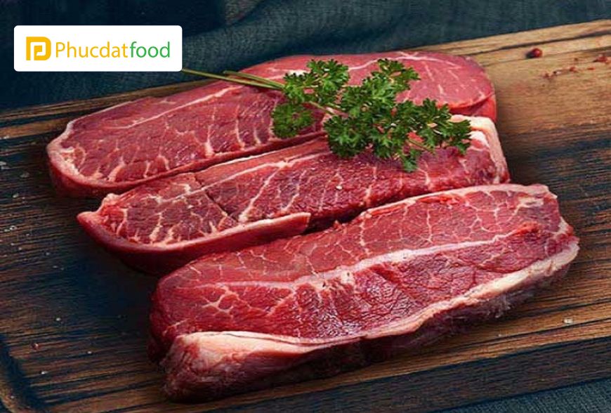 Cách nhận biết thịt nạc vai bò Úc