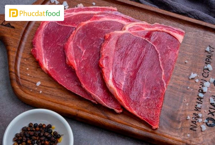 Giá trị dinh dưỡng trong thịt nạc vai bò Úc đông lạnh