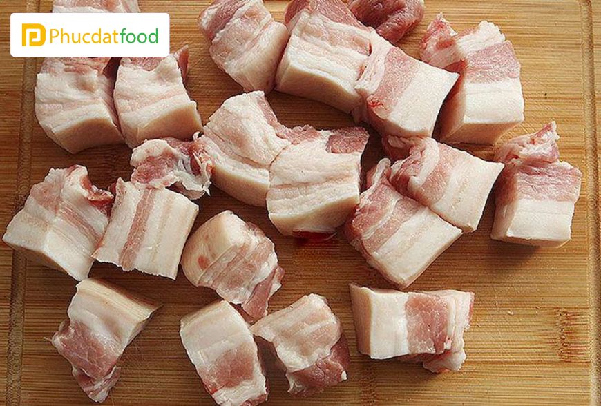 Tất Tần Tật Về Thịt Heo Đông Lạnh Nhập Khẩu 2024 30 Thịt ba chỉ là phần thịt khá được ưa chuộng