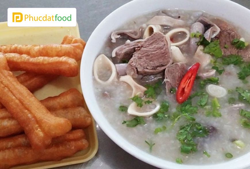Thịt Má Heo Đông Lạnh Chất Lượng Cao 2024 13 Cháo thịt má lợn giải cảm mùa mưa