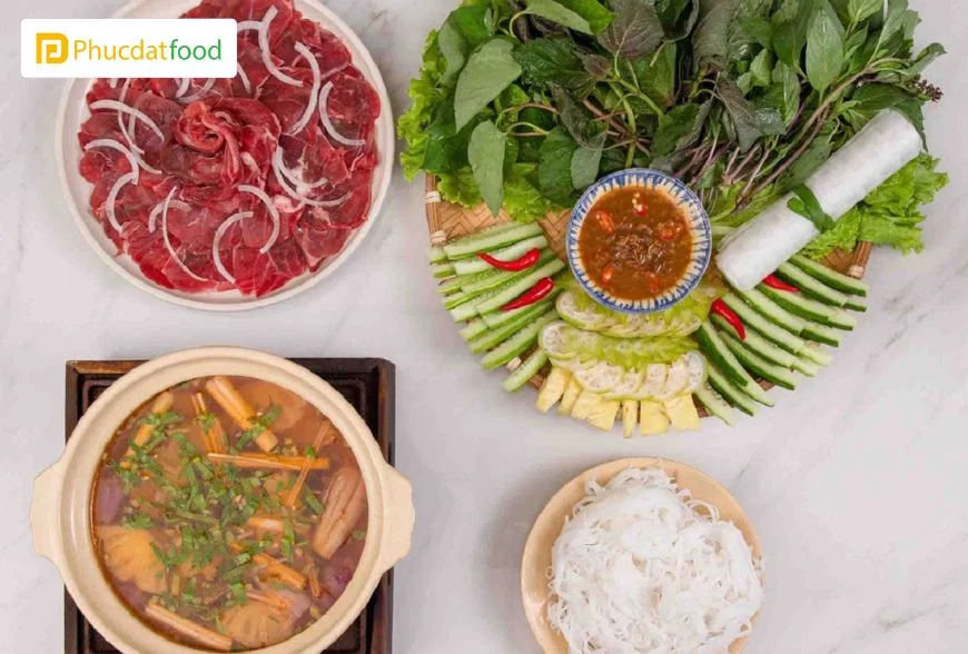 Bò nhúng giấm