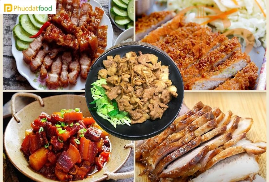 Bảng Giá Đùi Heo Đông Lạnh Năm 2024 | Phúc Đạt Food 6 Các món ăn làm từ thịt đùi heo nhập khẩu