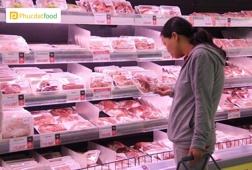 Kinh nghiệm khi đi mua thịt heo đông lạnh