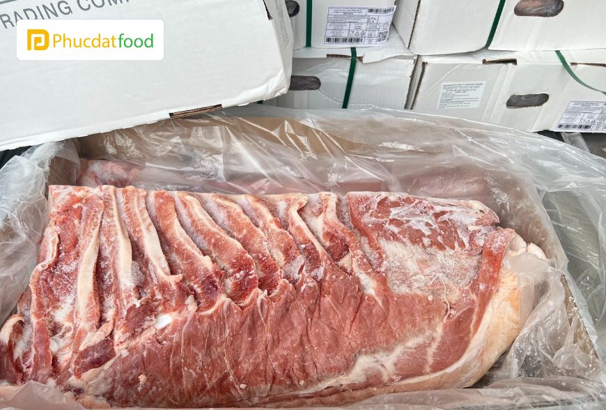 Ba rọi rút sườn đông lạnh 2024 | Phúc Đạt Food 2 Tìm hiểu ba rọi rút sườn là gì