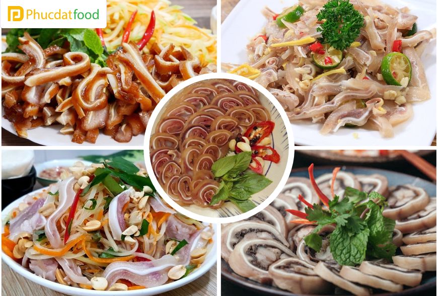 Những món ngon làm từ thịt tai của heo